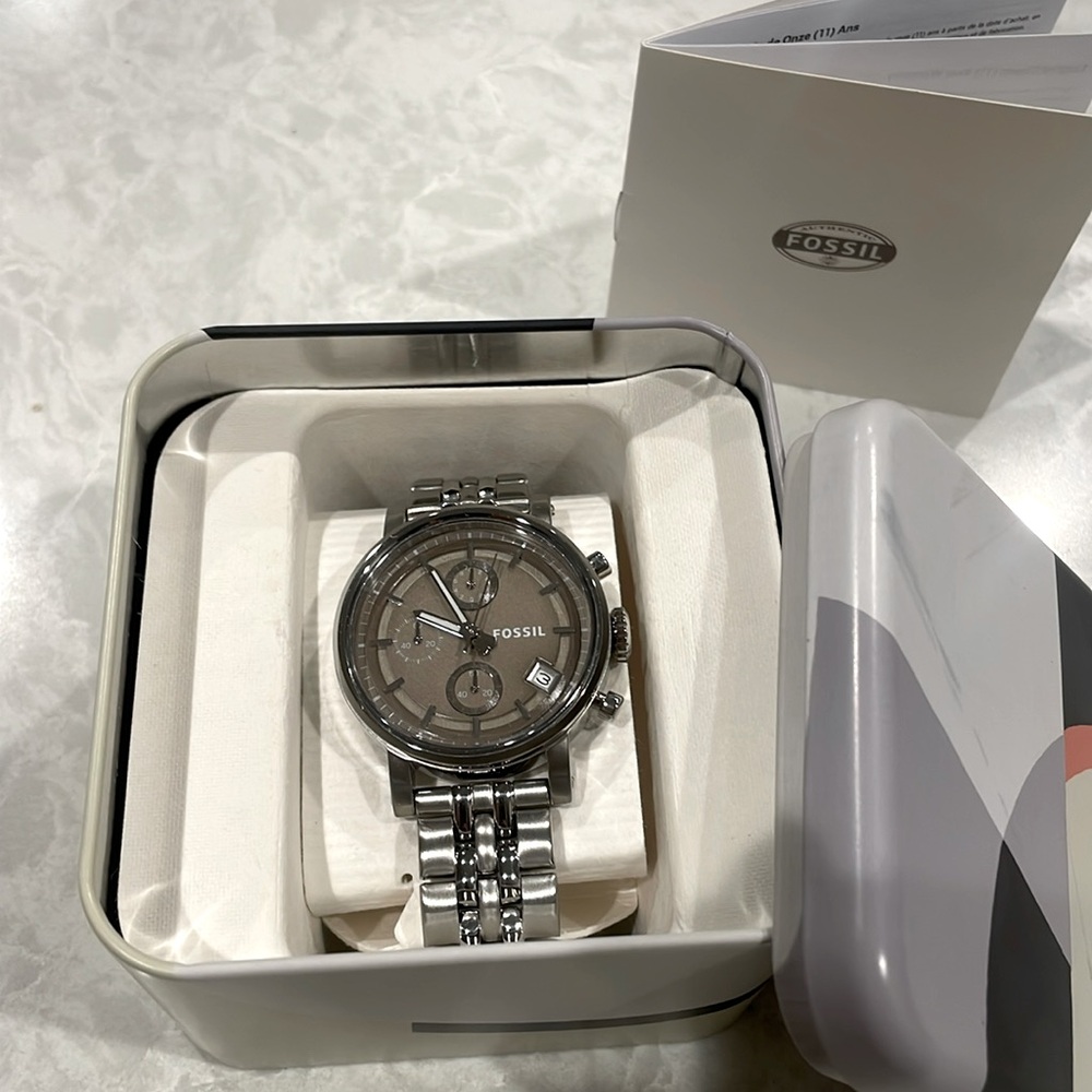 Fossil Wrist Watch Boyfriend Style ES3747